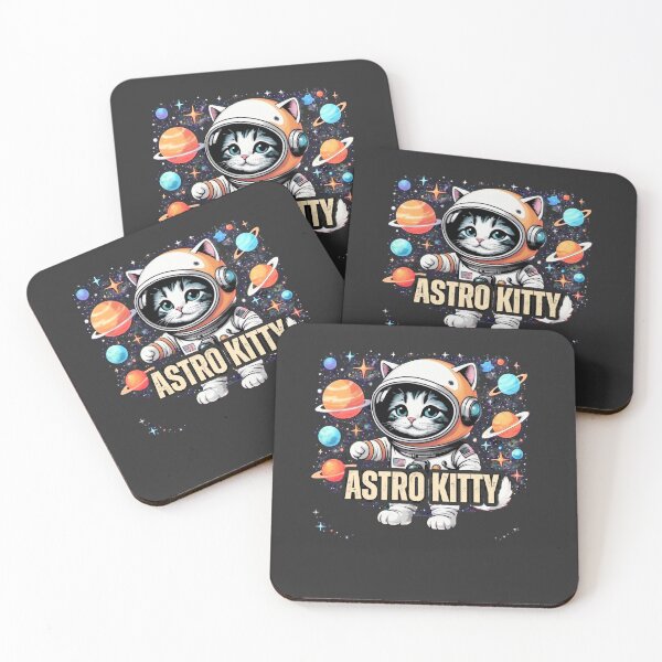 Item preview, Astro Kitty: Adorable Space Explorer designed and sold by Sanctum Icons.