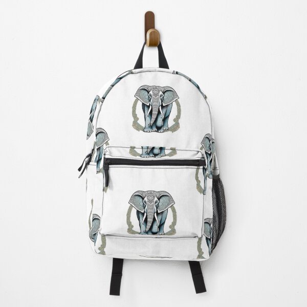 Item preview, Nordic Elephant Guardian of Giants Traditional Stylized Graphic Art designed and sold by dcohea.