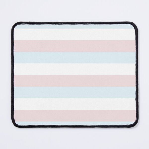 Item preview, 3 Large PALE BLUE, PALE PINK and WHITE Horizontal STRIPES designed and sold by RachelMacht.