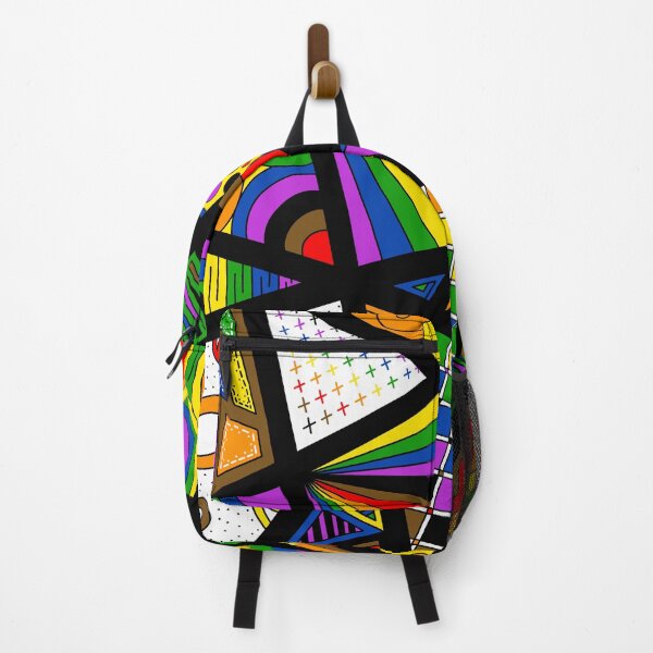 Item preview, LGBTQ+ Rainbow Pride Zen Doodle Abstract Modern designed and sold by JoyfulJen.