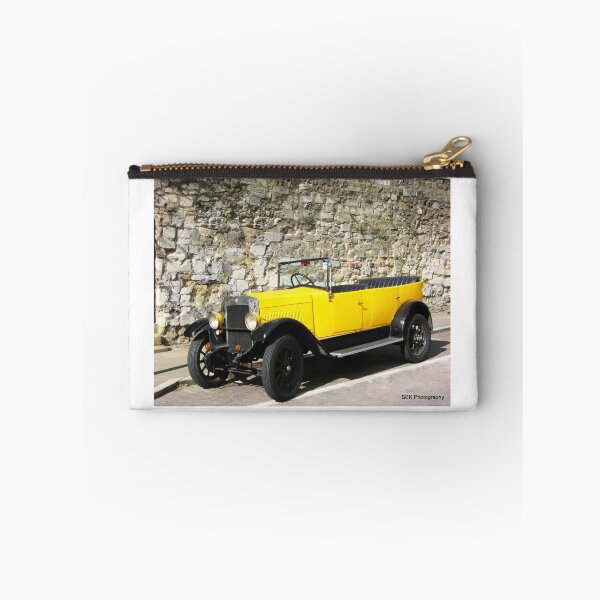 Item preview, Vintage yellow car  designed and sold by SuesImages.