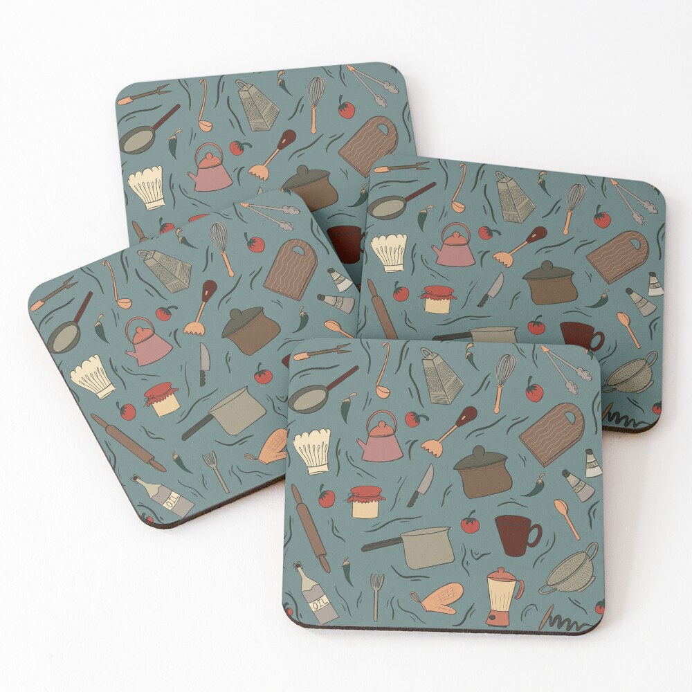 Item preview, Coasters (Set of 4) designed and sold by devanshiartfly.
