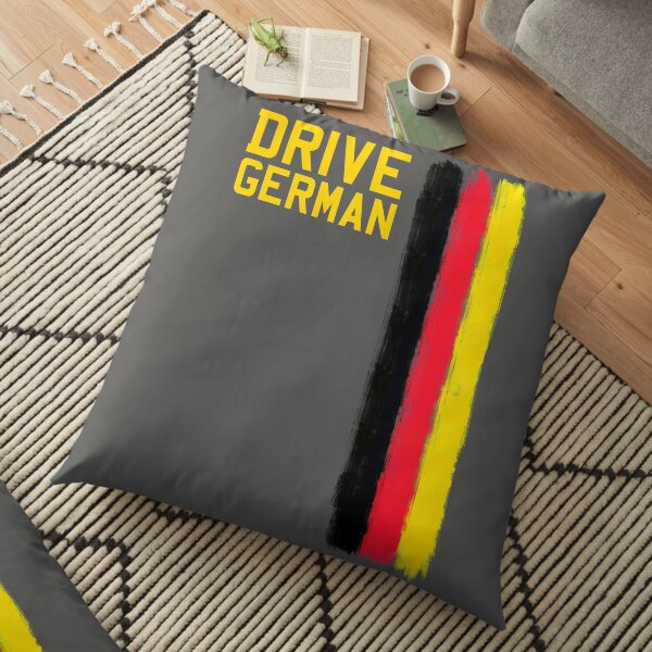 Drive German Floor Pillow