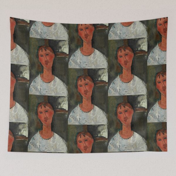 Item preview,  Amedeo Modiglian Girl in a White Blouse  designed and sold by TeeARTHY.