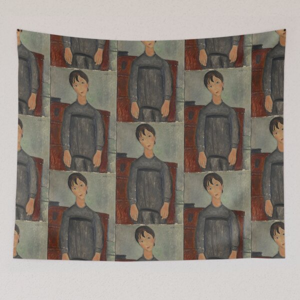 Item preview,  Amedeo Modigliani  Girl Standing In Black Pinafore  designed and sold by TeeARTHY.
