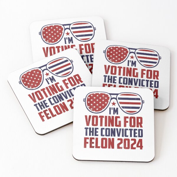 Item preview, I'm Voting Felon 2024 Voting For Felon Women Tees designed and sold by studiopekepeke.