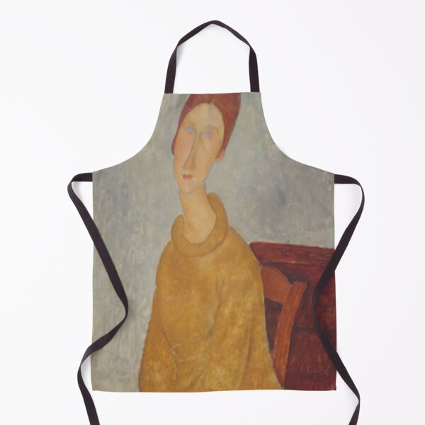 Item preview, Amedeo Modigliani Jeanne Hébuterne in yellow sweater designed and sold by TeeARTHY.