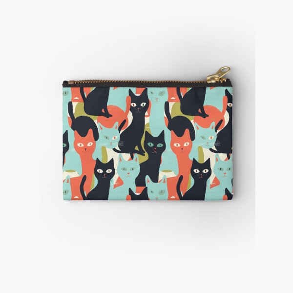 Item preview, Cats Retro Abstract Pattern designed and sold by sheprint.
