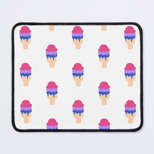 Item preview, Bisexual pride flag ice cream designed and sold by Eleanora193.