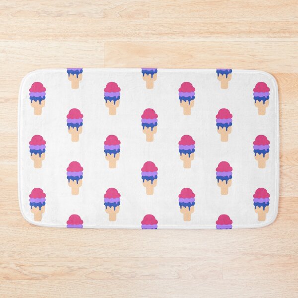 Item preview, Bisexual pride flag ice cream designed and sold by Eleanora193.