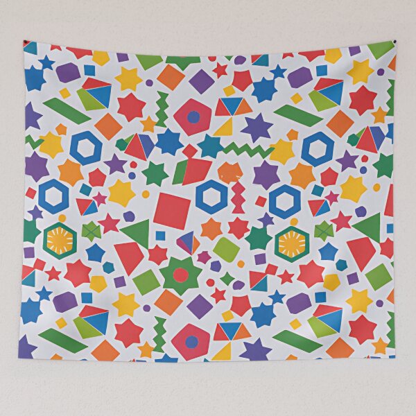 Item preview, Geometric Wonderland: A Colorful Pattern designed and sold by asbno19.