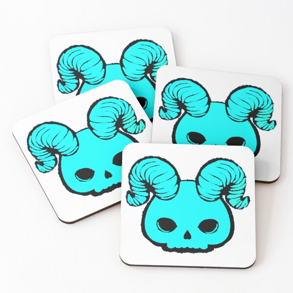 Item preview, Blue DemonSkull designed and sold by Doomspree.