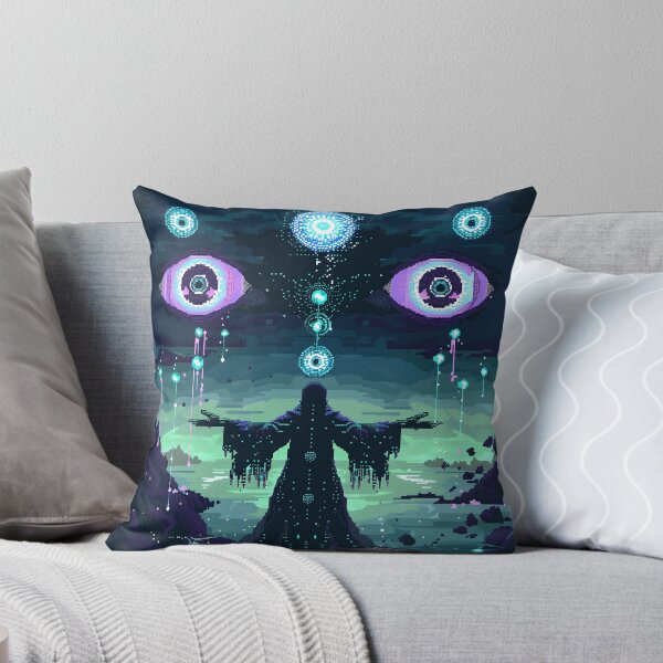 Item preview, Asistente del tercer ojo Píxeles 8 bits Fantasía Magia  designed and sold by Kaos-Bit.