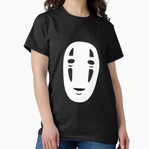 Item preview, No Face of Spirited Away with Japanese Kanji Studio Ghibli Inspired Square 3 designed and sold by globbs.