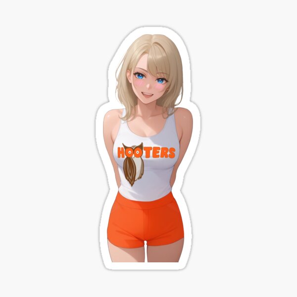 Item preview, Anime hooters girl designed and sold by TheRDA.
