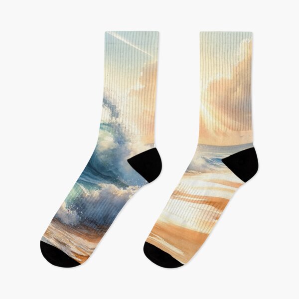Item preview, Breaking waves under the sunlight designed and sold by cj-digital.