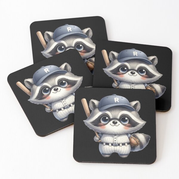 Item preview, Funny animals. Baseball graphics with a racoon. designed and sold by BanShopDG.