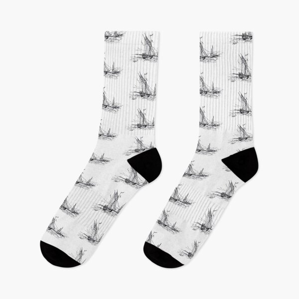Item preview, Towards the White Towers - B&W designed and sold by ExcaliburNoire.
