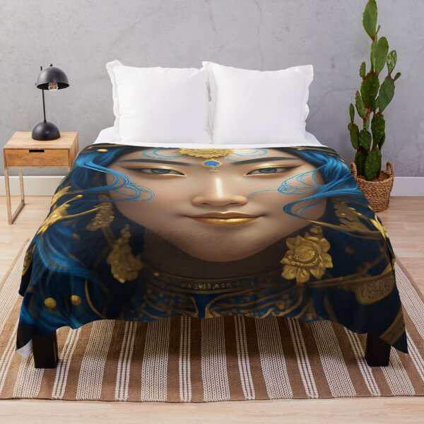 Item preview, Asian Goddess Portrait n°18 designed and sold by Grafik-Ai-Art.