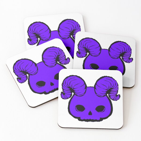 Item preview, Purple DemonSkull designed and sold by Doomspree.