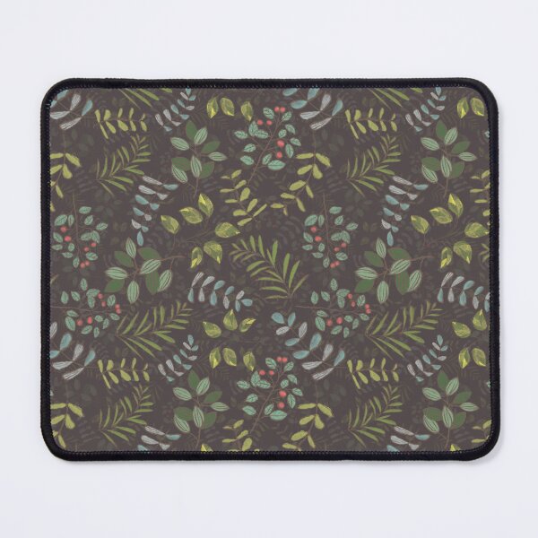 Item preview, A background consisting of leaves of different shapes. designed and sold by Nitthawan.