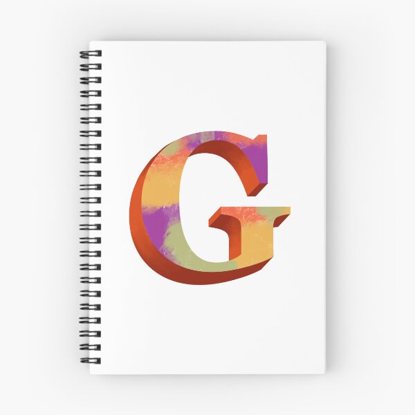 Item preview, Vibrant G Monogram designed and sold by PaperRies.