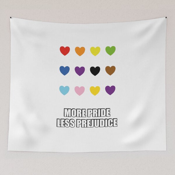 Item preview, More Pride Less Prejudice designed and sold by Inspirationmotivation.