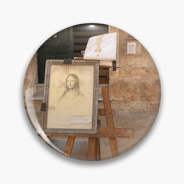 Item preview, Mona Lisa street art, Menorca designed and sold by CCanelaG.