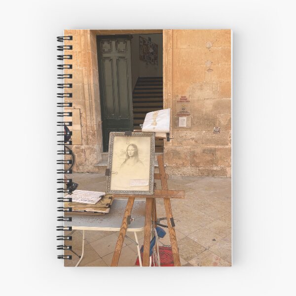Item preview, Mona Lisa street art, Menorca designed and sold by CCanelaG.
