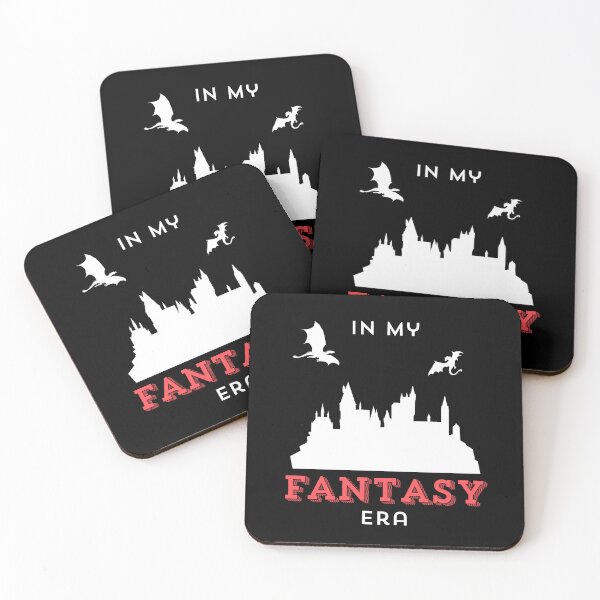 Item preview, In My Fantasy Era! Dragon Rider Castle Magic Wizard King Queen  designed and sold by PrintsNPorridge.