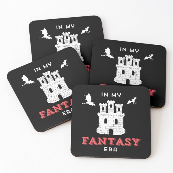 Item preview, In My Fantasy Era! Dragon Rider Castle Magic Wizard King Queen  designed and sold by PrintsNPorridge.