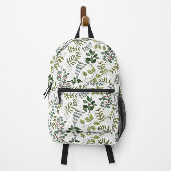 Item preview, A background consisting of leaves of different shapes. designed and sold by Nitthawan.
