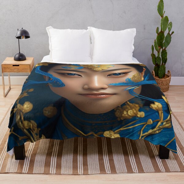 Item preview, Asian Goddess Portrait n°20 designed and sold by Grafik-Ai-Art.