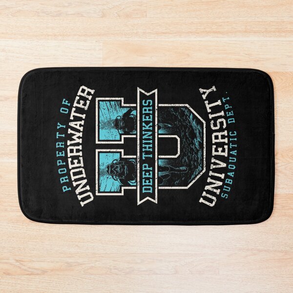 Item preview, Underwater University Funny Diver College Scuba Diving designed and sold by GrandeDuc.