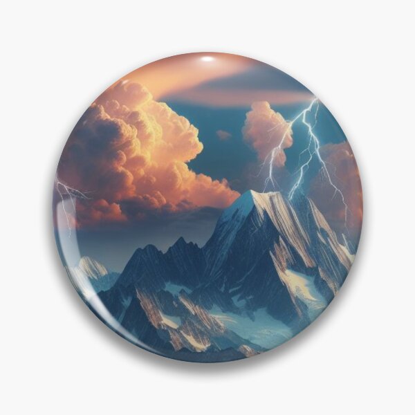 Item preview, Mountain Storm 9 designed and sold by Sybille-Yates.