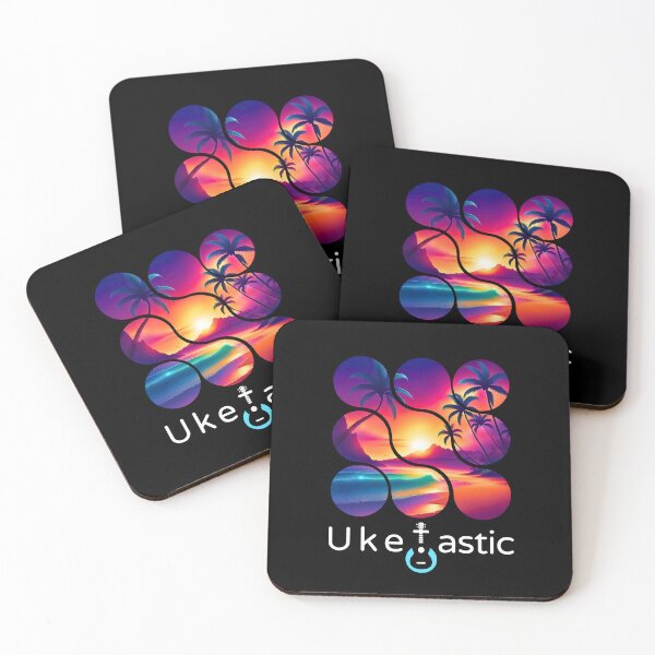 Artikelvorschau, Uke Tastic Sonnenuntergang Ukulele Liebhaber Design entworfen und verkauft von UkeTastic.