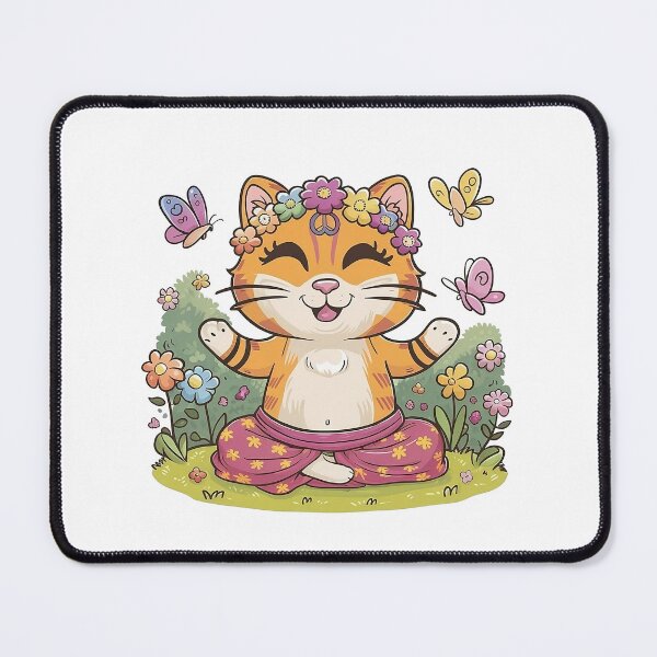 Item preview, Happy Hippie Cat designed and sold by canvadreamer444.