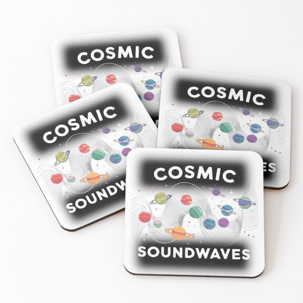 Item preview, Multicoloured Planets dancing on the cosmic sound wave designed and sold by Ajax90.