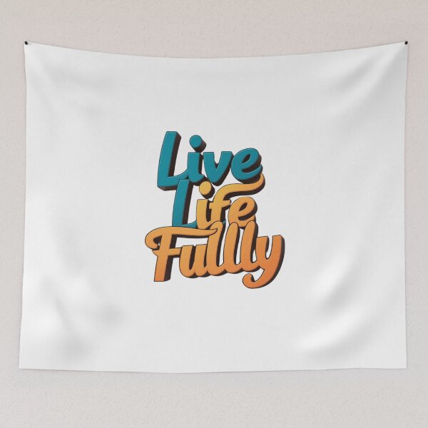 Item preview, Live Life Fully designed and sold by deluxedigital1.