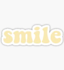 Smile - Yellow Sticker