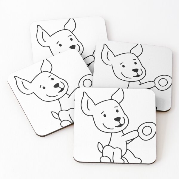 Item preview, dog designed and sold by SALUdesign.
