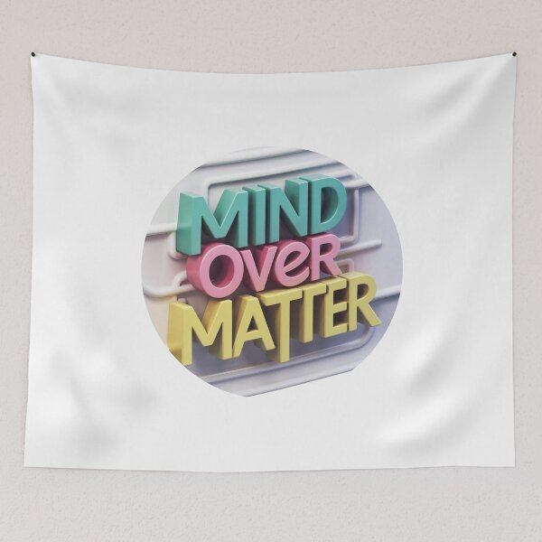 Item preview, Mind Over Matter designed and sold by deluxedigital1.