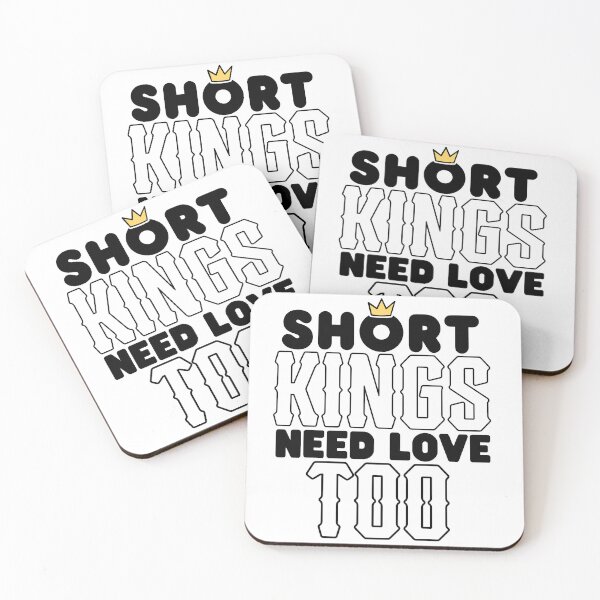 Item preview, Short Kings Need Love Too designed and sold by kawaii Cookies.