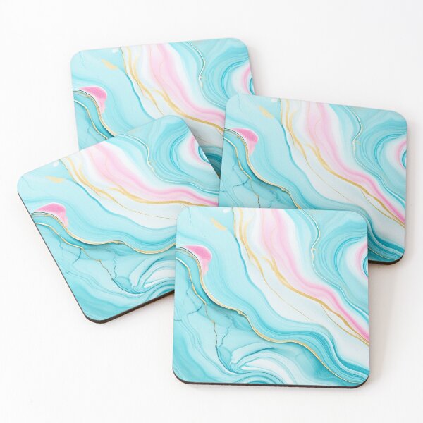 Item preview, marble light blue designed and sold by soartshop.