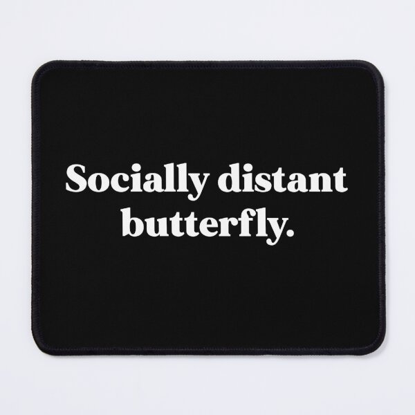 Item preview, Socially distant butterfly designed and sold by weirdly weird.
