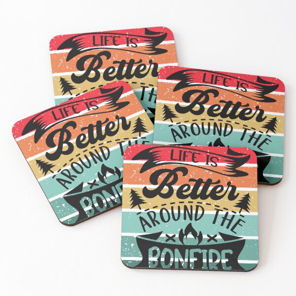 Item preview, Life is better around the bonfire designed and sold by Add2crt.