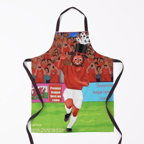 Item preview, A Hat Trick - Funny Soccer/Football Saying designed and sold by Wrexham-tees.