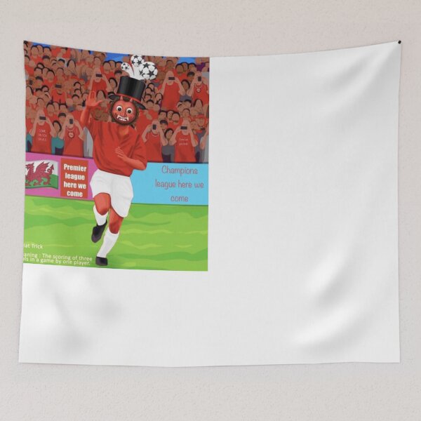 Item preview, A Hat Trick - Funny Soccer/Football Saying designed and sold by Wrexham-tees.