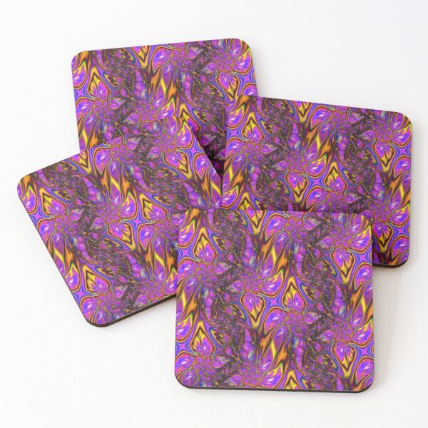 Item preview, Abstract Smudged Melting Fractal Flowers 15 designed and sold by SXW Designs.