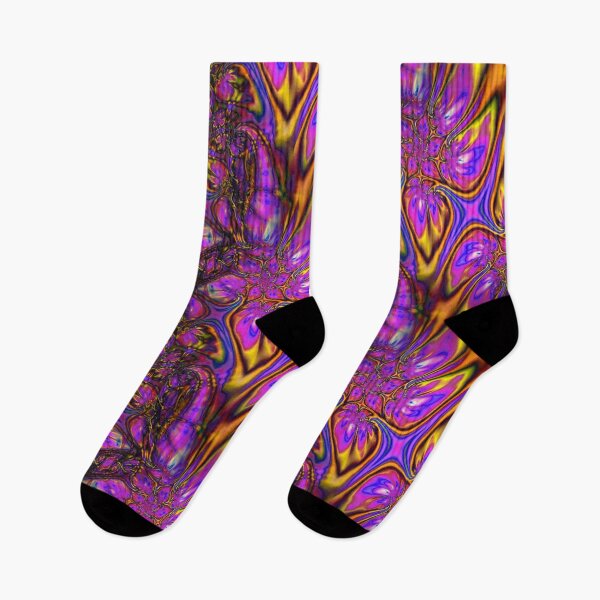 Item preview, Abstract Smudged Melting Fractal Flowers 15 designed and sold by SXW Designs.